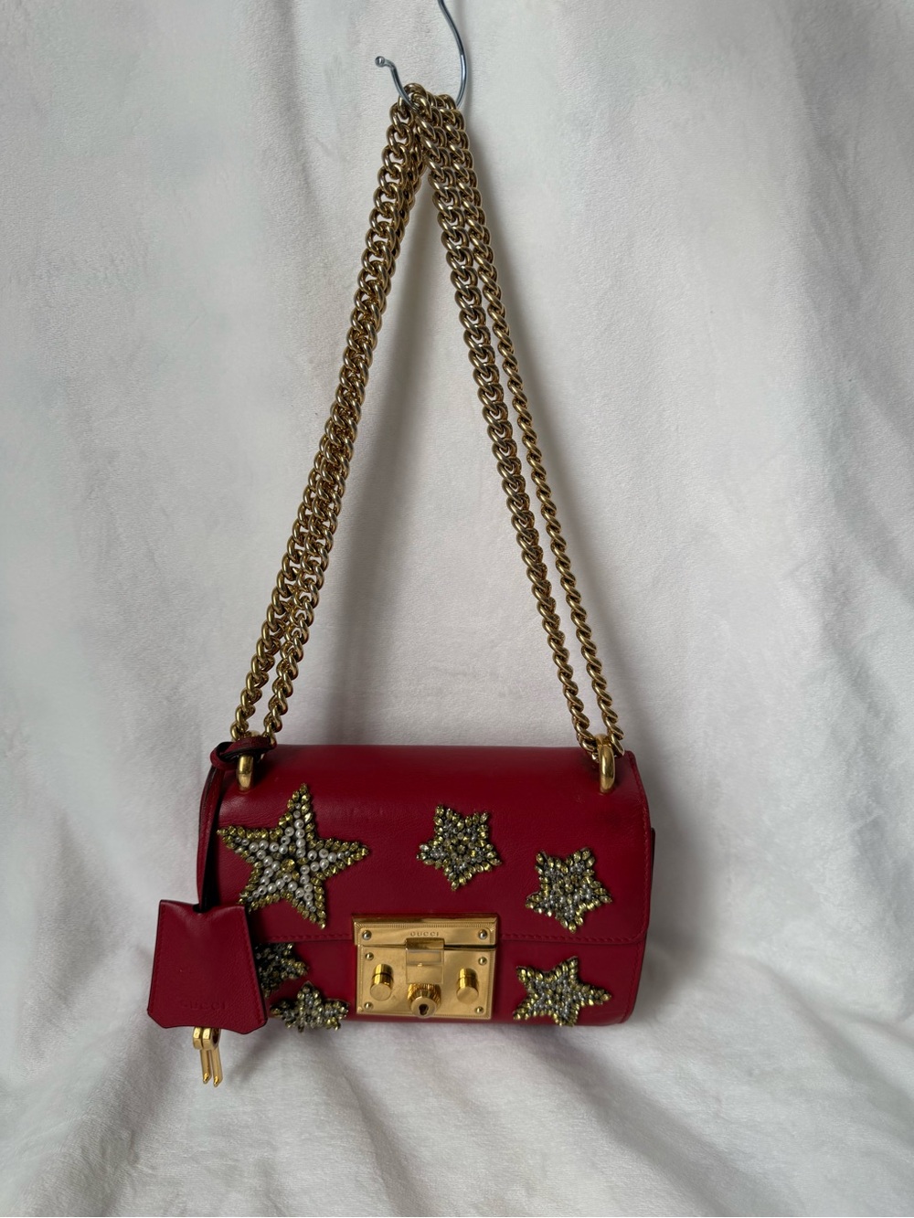 Gucci Red Cowhide Star bag (Limited Edition) - Picture 1 of 15